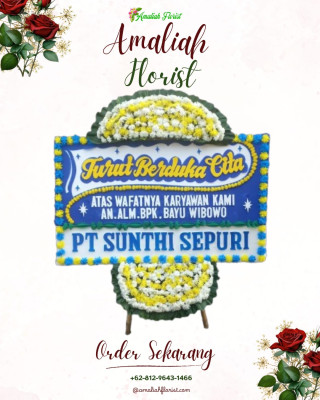Papan Bunga Duka di Aek Tuhul