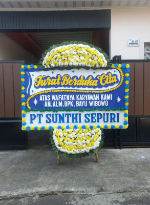 Papan Bunga Duka di Aek Tuhul