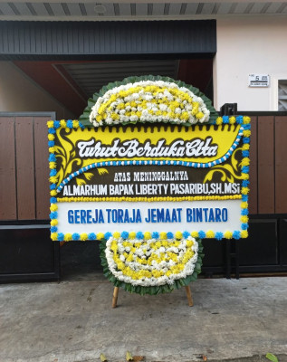 Papan Bunga Duka di Aek Tuhul