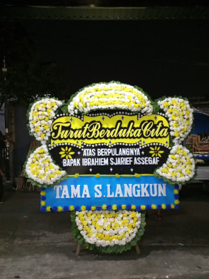 Papan Bunga Duka di Aek Tuhul